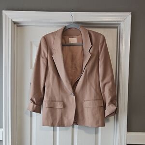 Vintage Pendleton Women's Blazer in Warm Tan